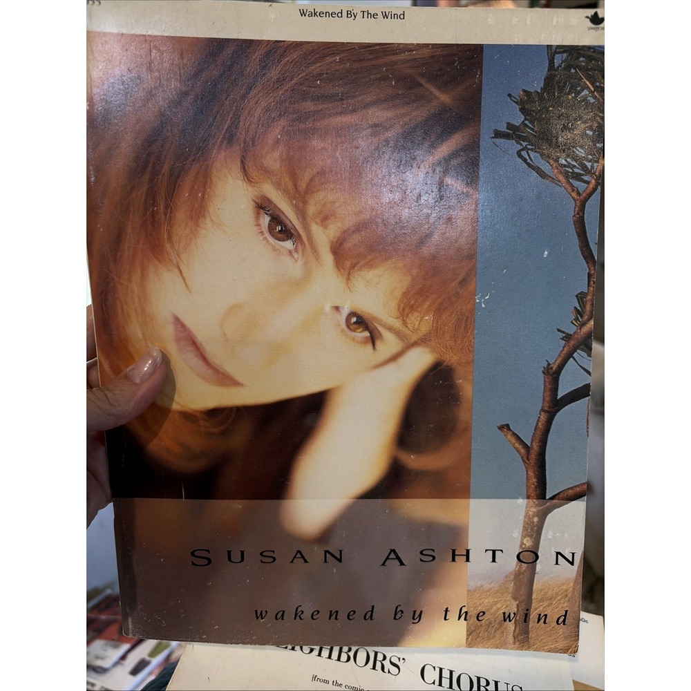 Susan Ashton Wakened By The Wind 1991 Sheet Music Songbook Sparrow SPC 1259